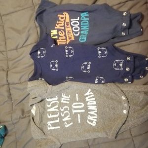 Baby Boys Bodysuits Bundle of 3